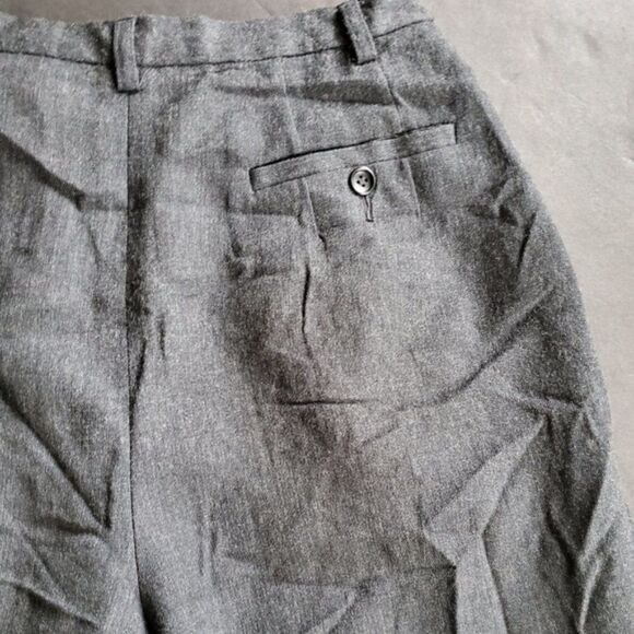 Vintage Pursuits, LTD. Grey Trousers 100% wool - Picture 8 of 9